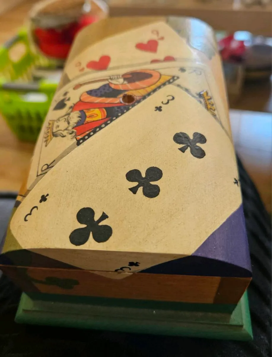 Wooden Playing Card Box - Image 4