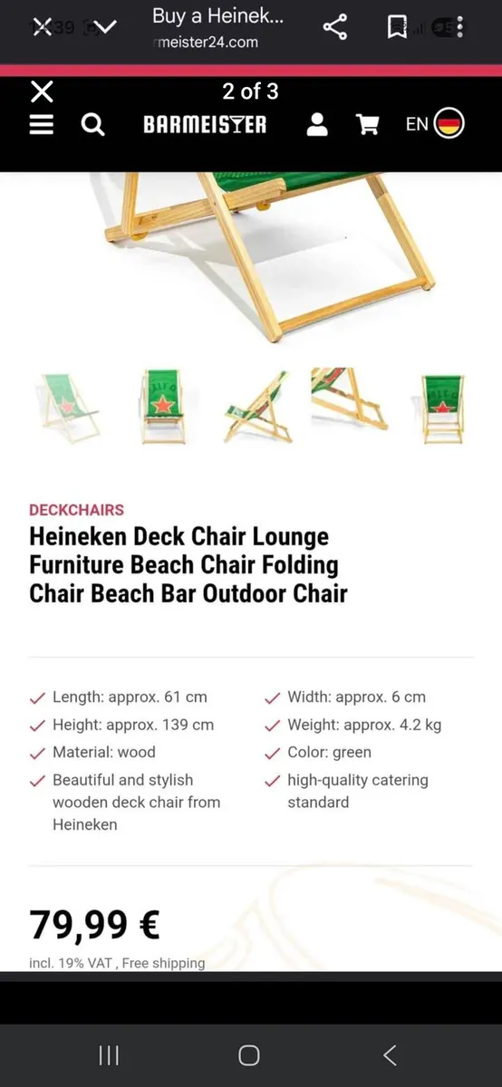 Deck chair - Image 2