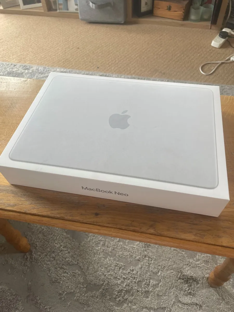 Apple Macbook Neo 512GB Silver - Brand New Sealed - Image 1