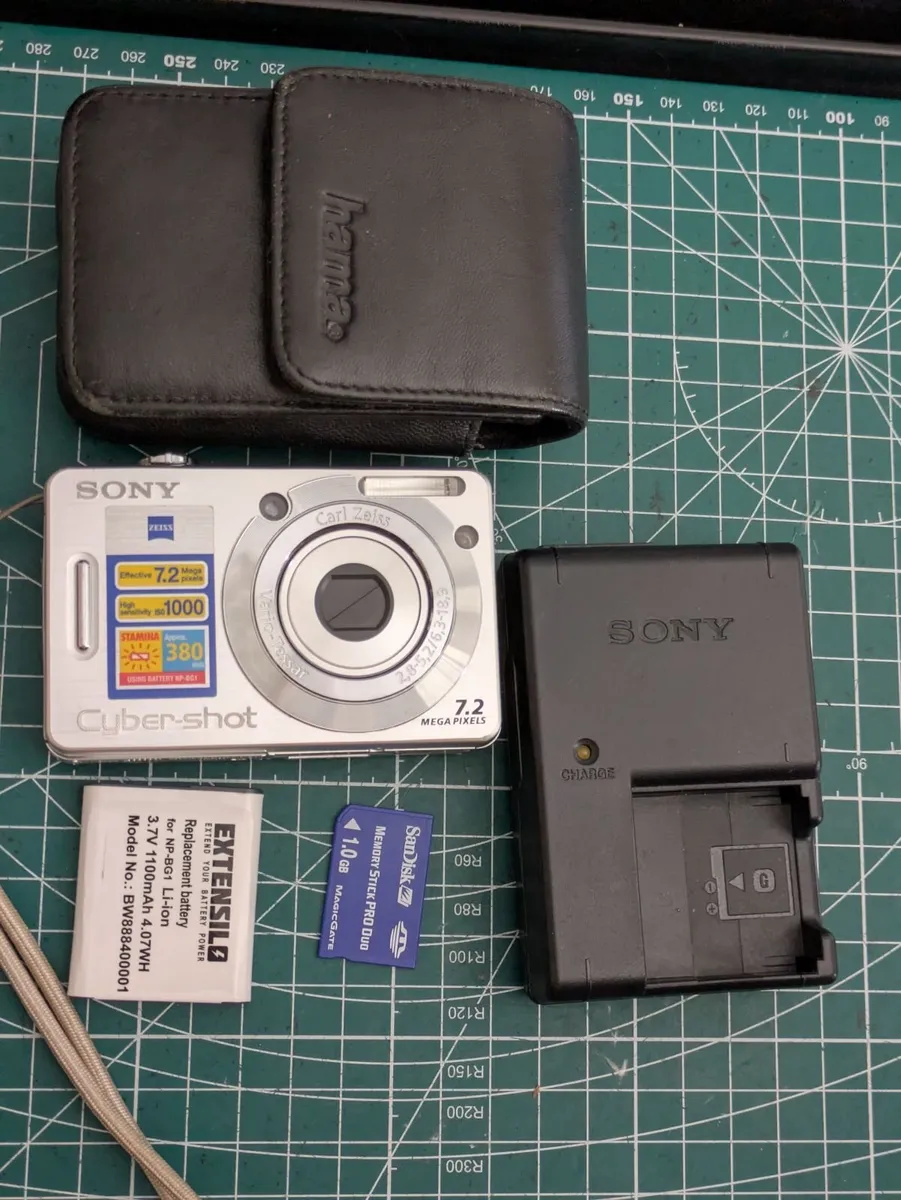 Sony Cyber-shot W55 CCD🌈 compact 📸 Carl Zeiss 💥 - Image 3