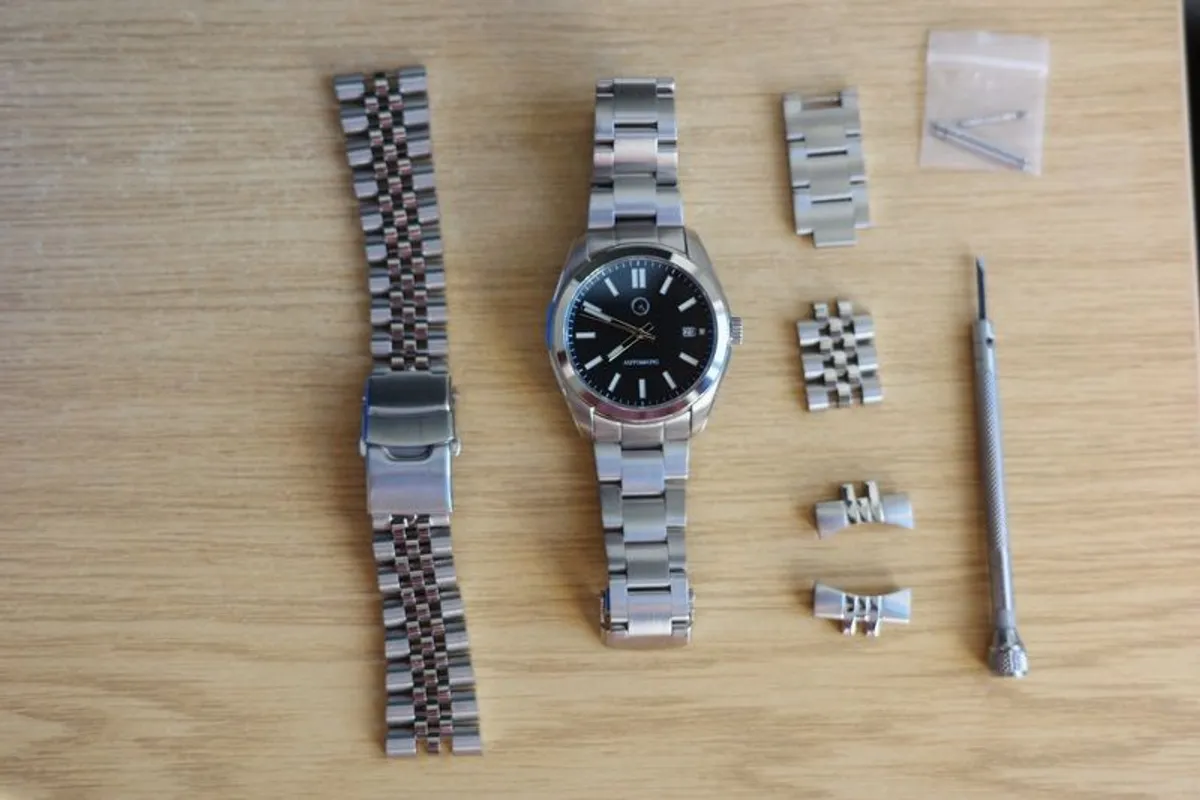Islander ISL-36 Hi-Beat Automatic + Upgraded Solid-Link Bracelet - Image 1