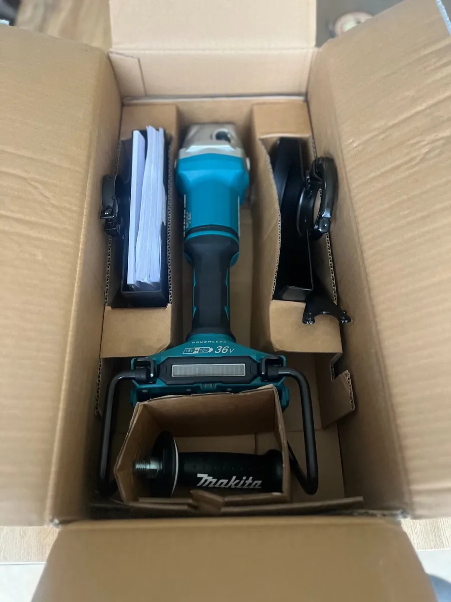 Makita Cordless Angle Grinder BNIB - Image 1