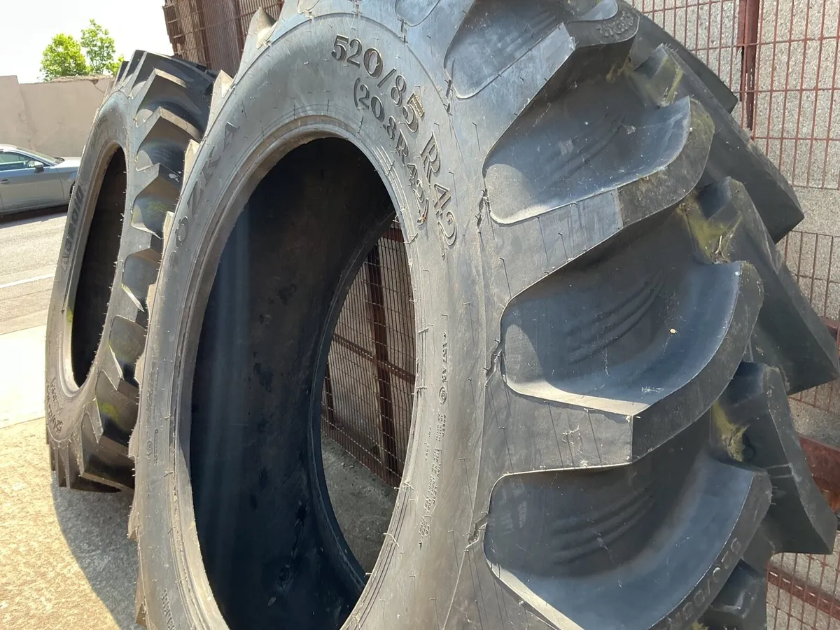 NEW TRACTOR TYRES 520/85R42 (20.8R42)OZKA RADIALS - Image 2