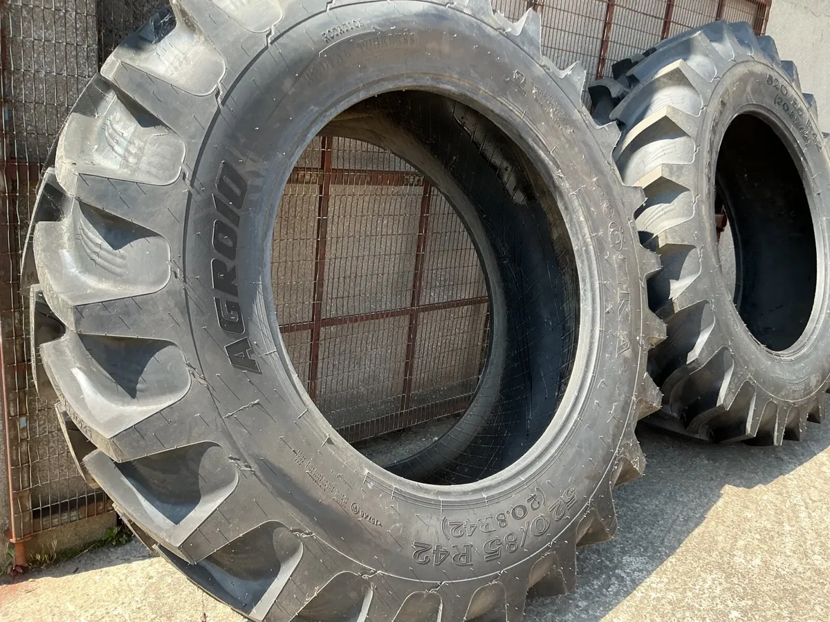 NEW TRACTOR TYRES 520/85R42 (20.8R42)OZKA RADIALS - Image 4