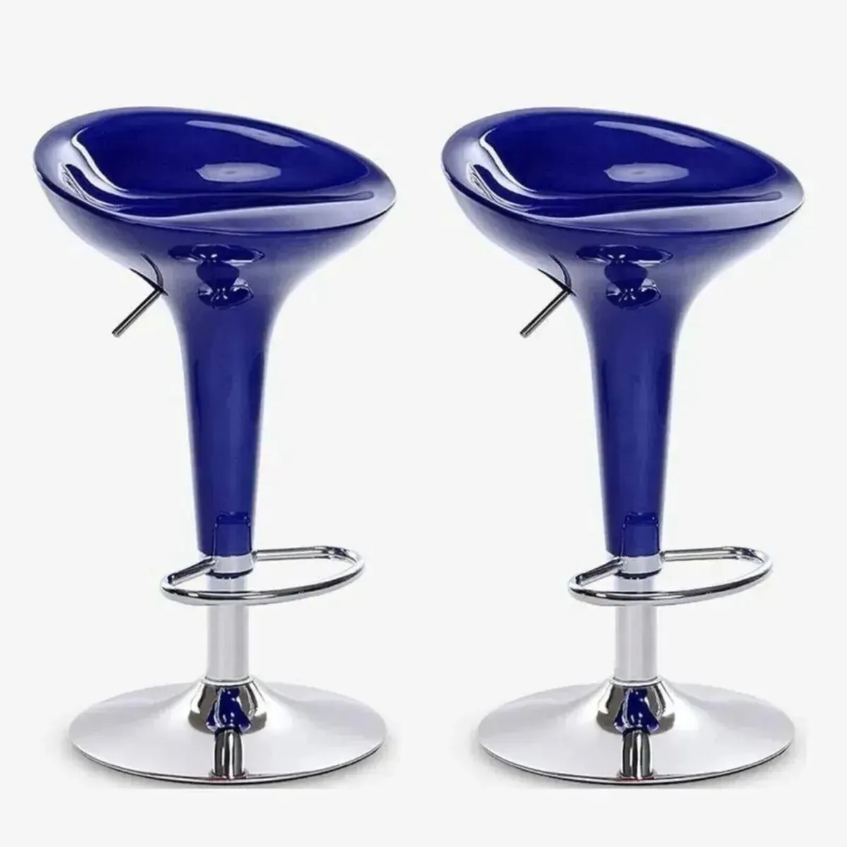 2 Gas Lift Bar Stools For Home Bar & Kitchen - Image 4