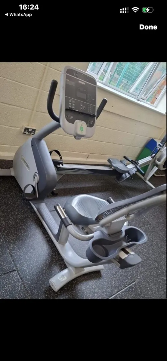 PRECOR RECUMBENT BIKE AGE FRIENDLY - Image 1