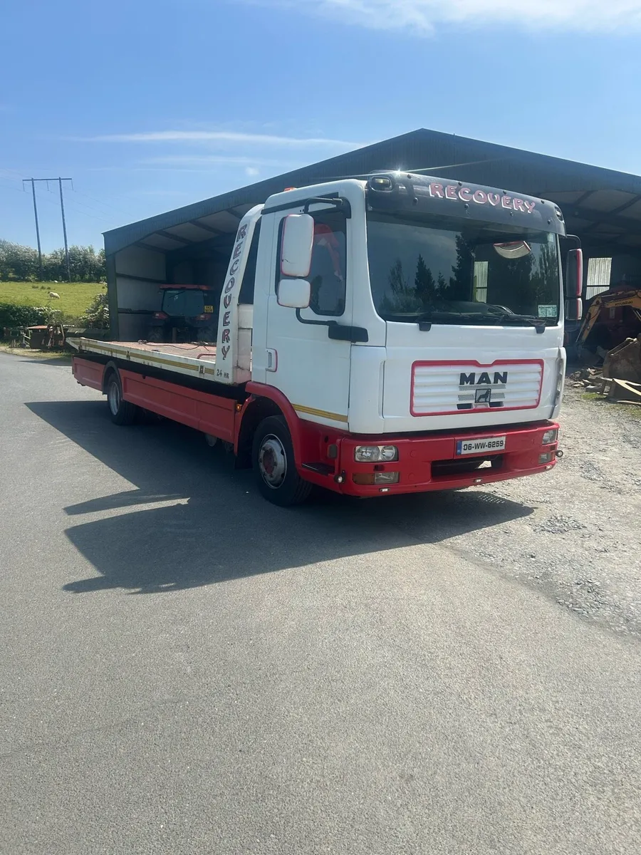 06 man 180, 7.5 ton, tilt and slide recovery… - Image 1