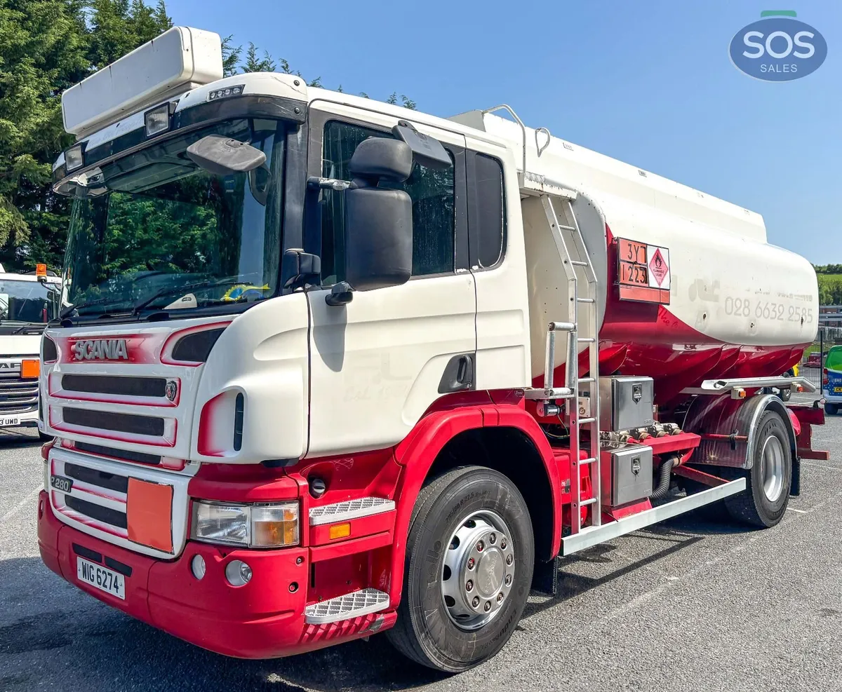 2011 Scania P280 Rigid Tankers - Image 1