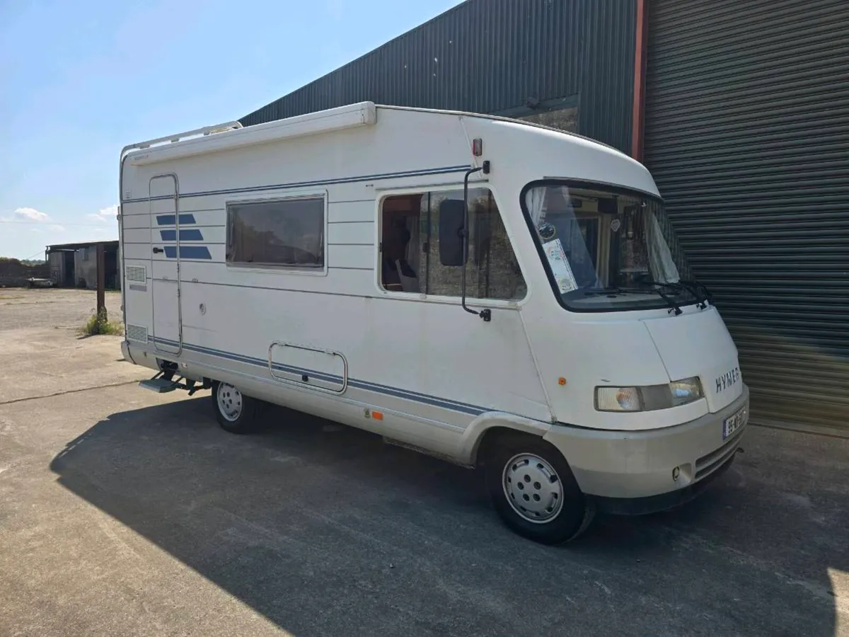 Hymer b584 camper van - Image 1