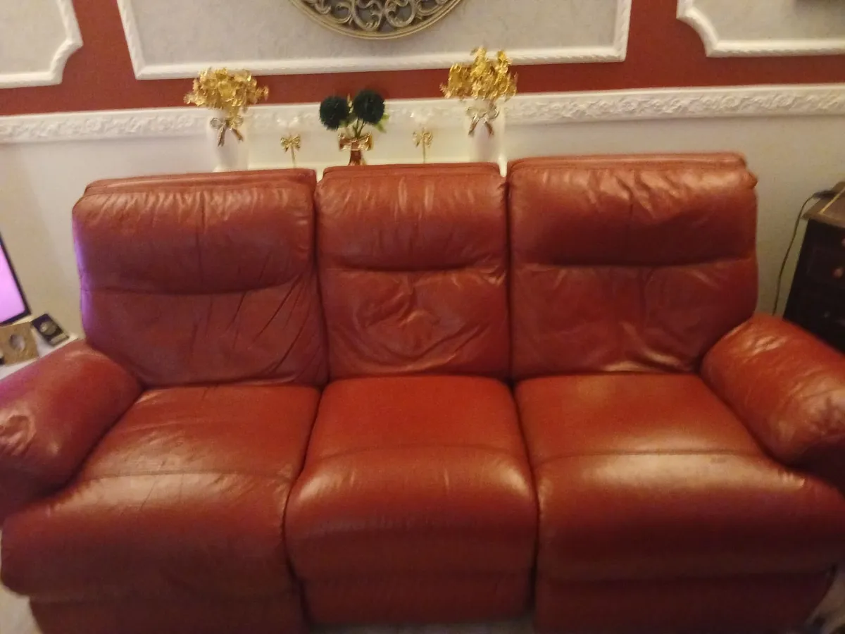 Leather sofas - Image 4