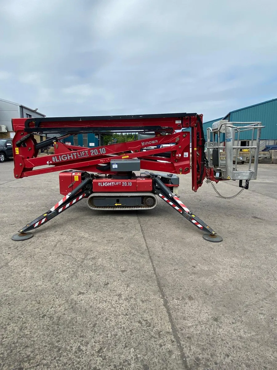 2013 HINOWA 20:10 20M HYBRID TRACKED SPIDER LIFT - Image 3