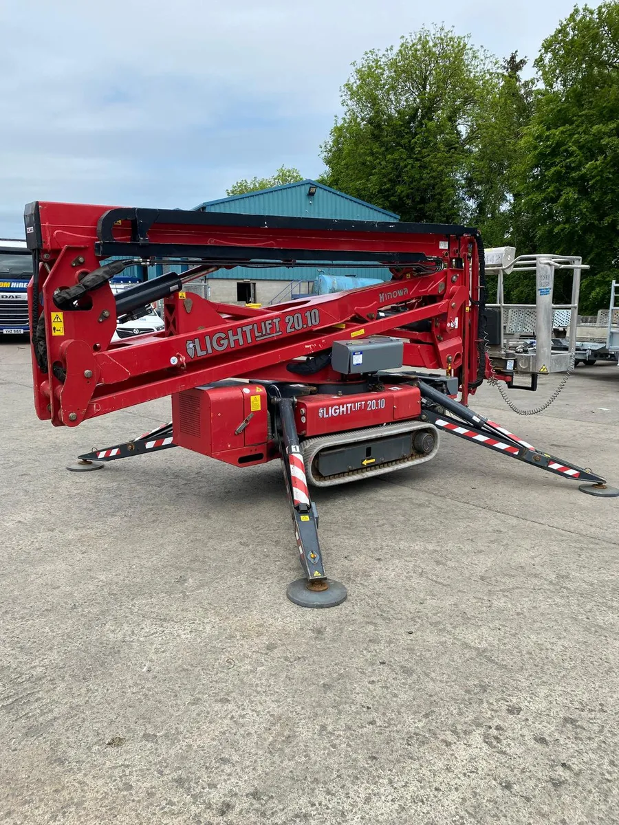 2013 HINOWA 20:10 20M HYBRID TRACKED SPIDER LIFT - Image 4