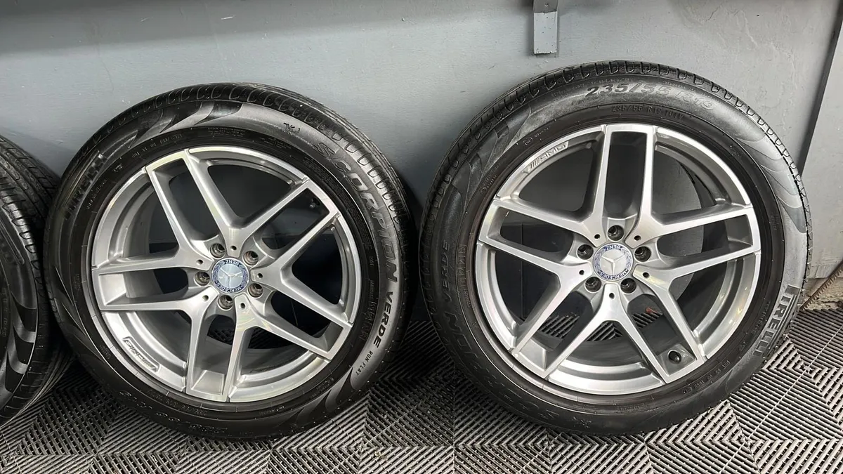 Mercedes AMG Alloys -Pirelli 235/55 R19 - Image 2