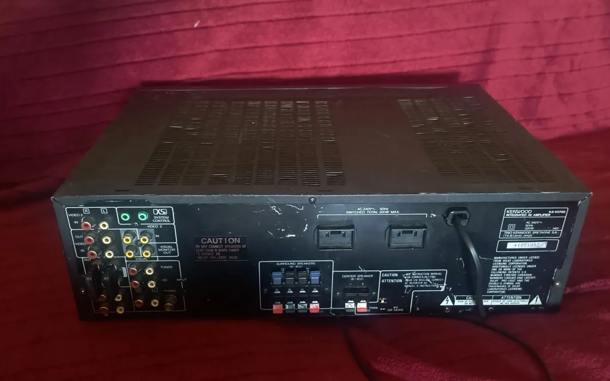 Kenwood KA-V3700 Integrated AV Amplifier - Image 1