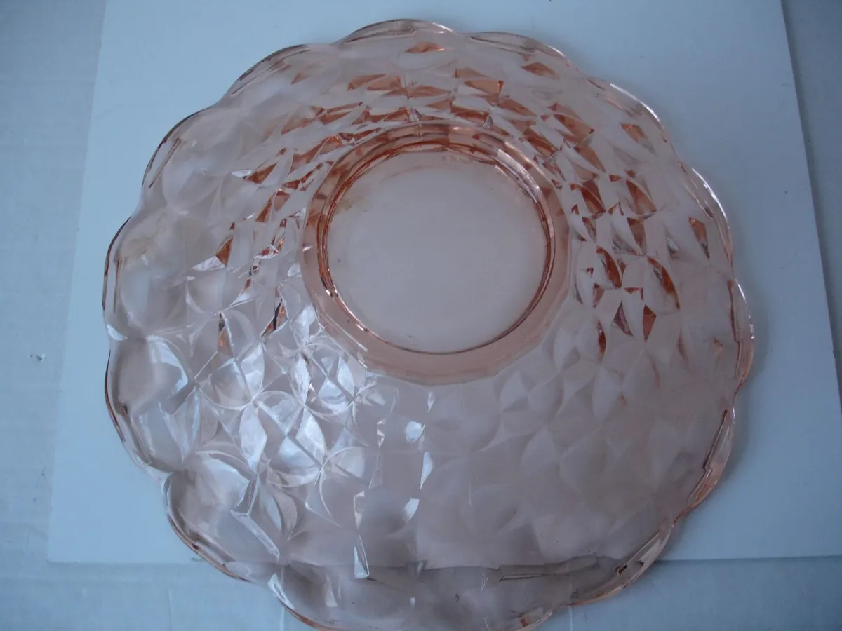 Walther & Sohne  Art Deco Glass Centerpiece. - Image 3