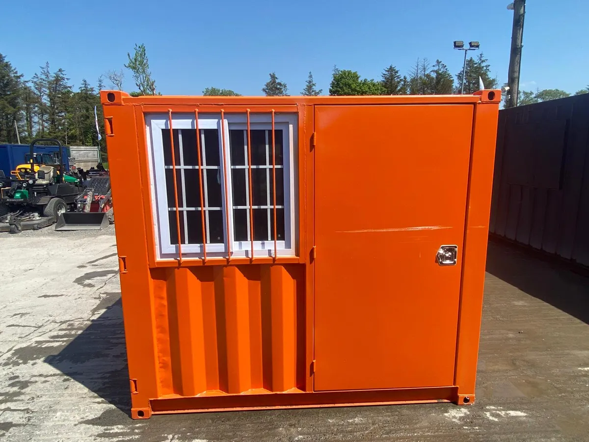 H6.6ft x L7.5ft x W6.1ft Office/Storage Containe - Image 1