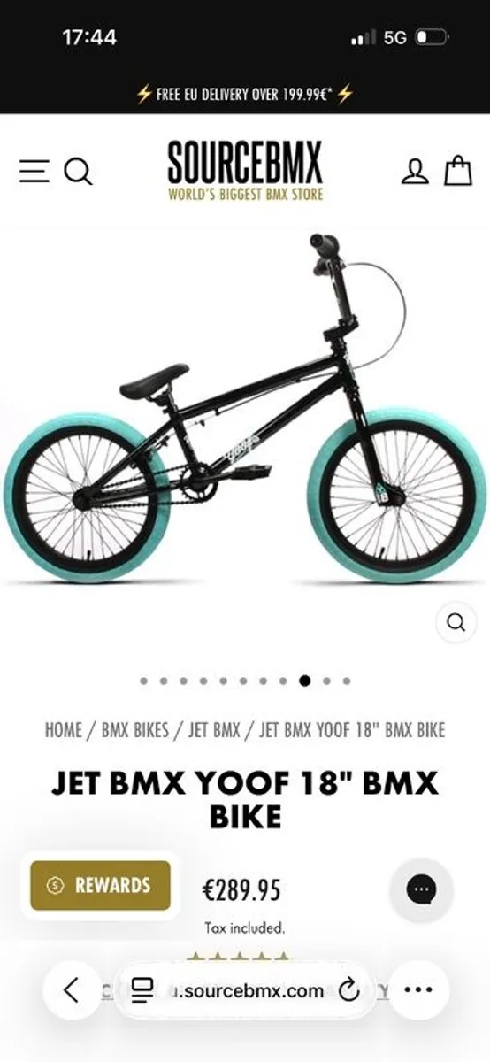 BMX Yoof 18 bike - Image 2