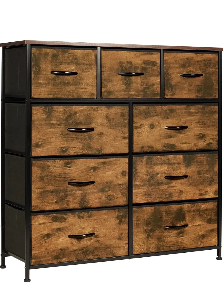 Chest of Drawers, Bedroom Drawers, Fabric Dresser - Image 4