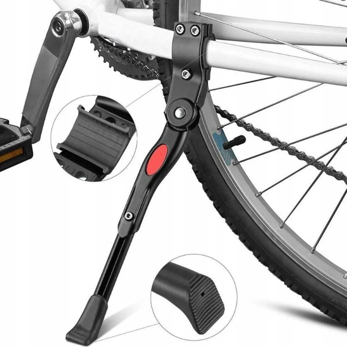 Bike Kickstand Stand Supports 16-24" - Image 1