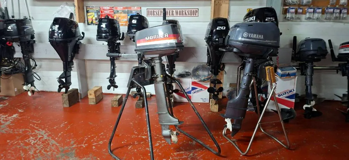 4hp Mariner in Horsepower Workshop - Image 1