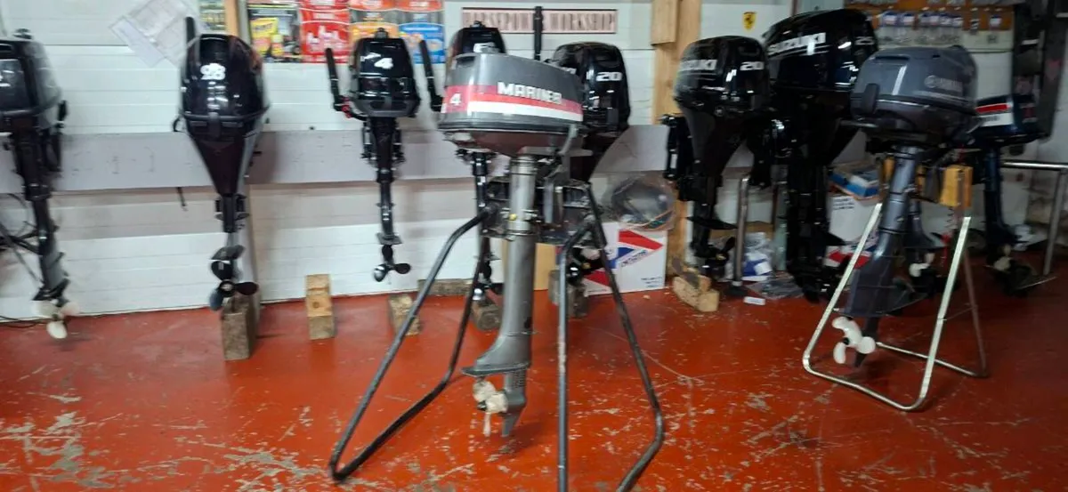 4hp Mariner in Horsepower Workshop - Image 2