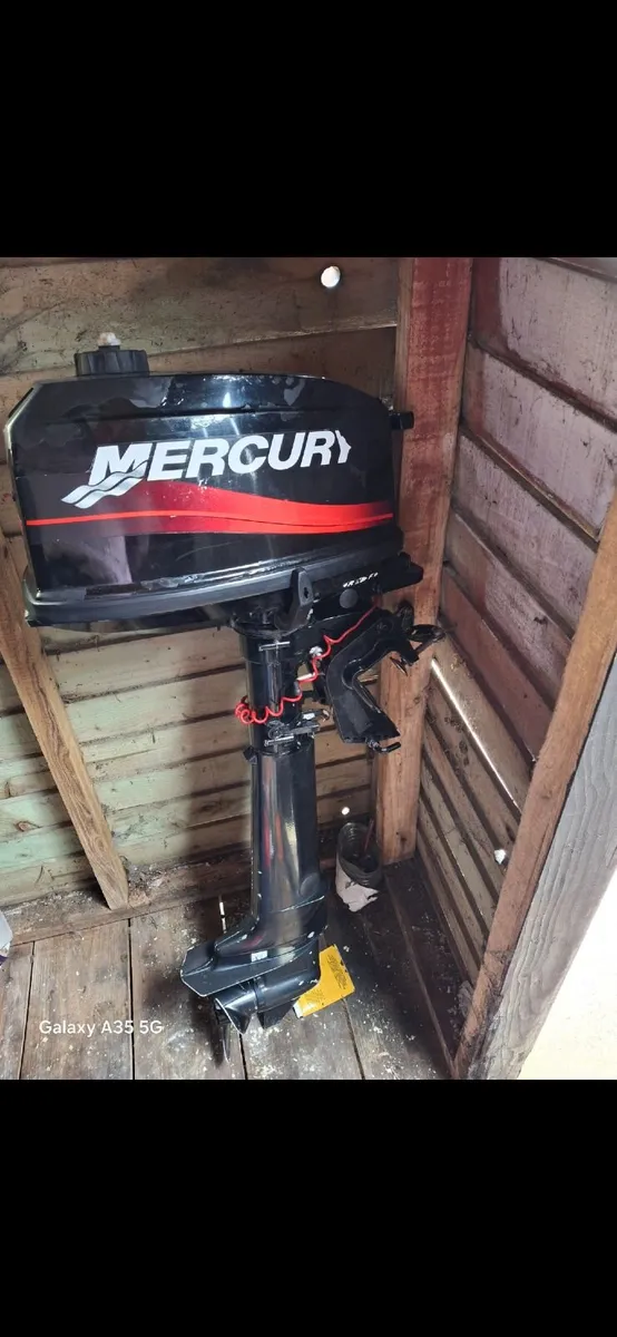 Mercury 5hp outboard long shaft - Image 4