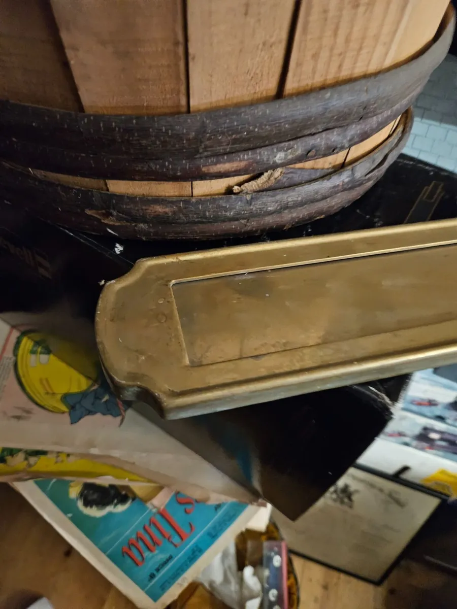 Vintage Brass Letter Box - Image 3