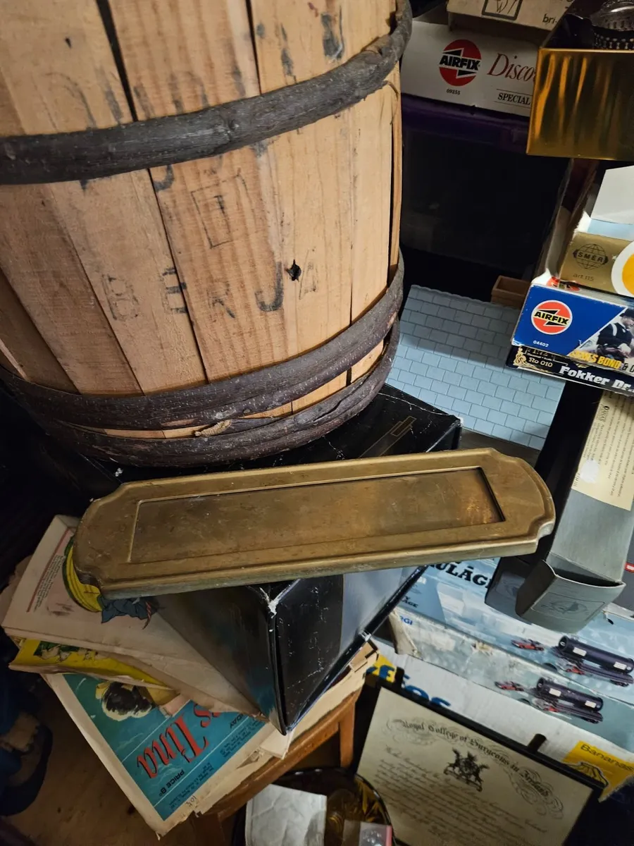 Vintage Brass Letter Box - Image 1