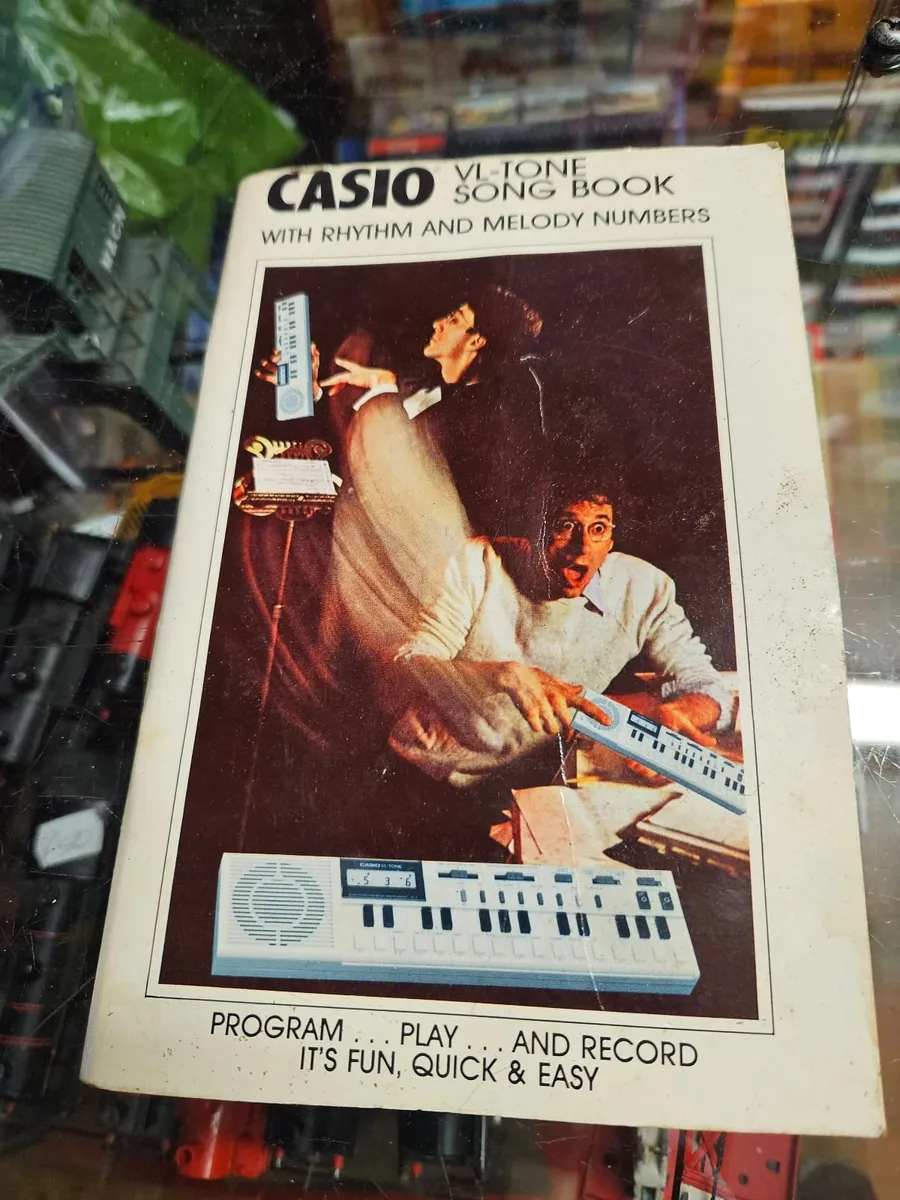 Vintage Casio Song Book - Image 1