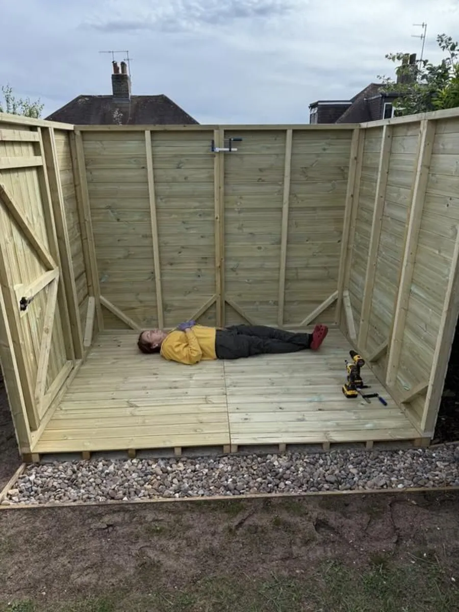 🌟 8x6 Premium Apex Garden Sheds Pressure Treated - Image 3