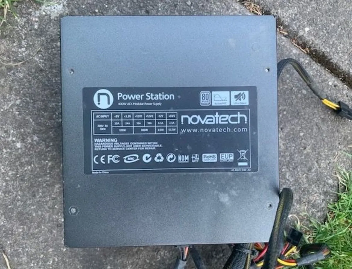 Novatech power unit 400 watt PC - Image 3