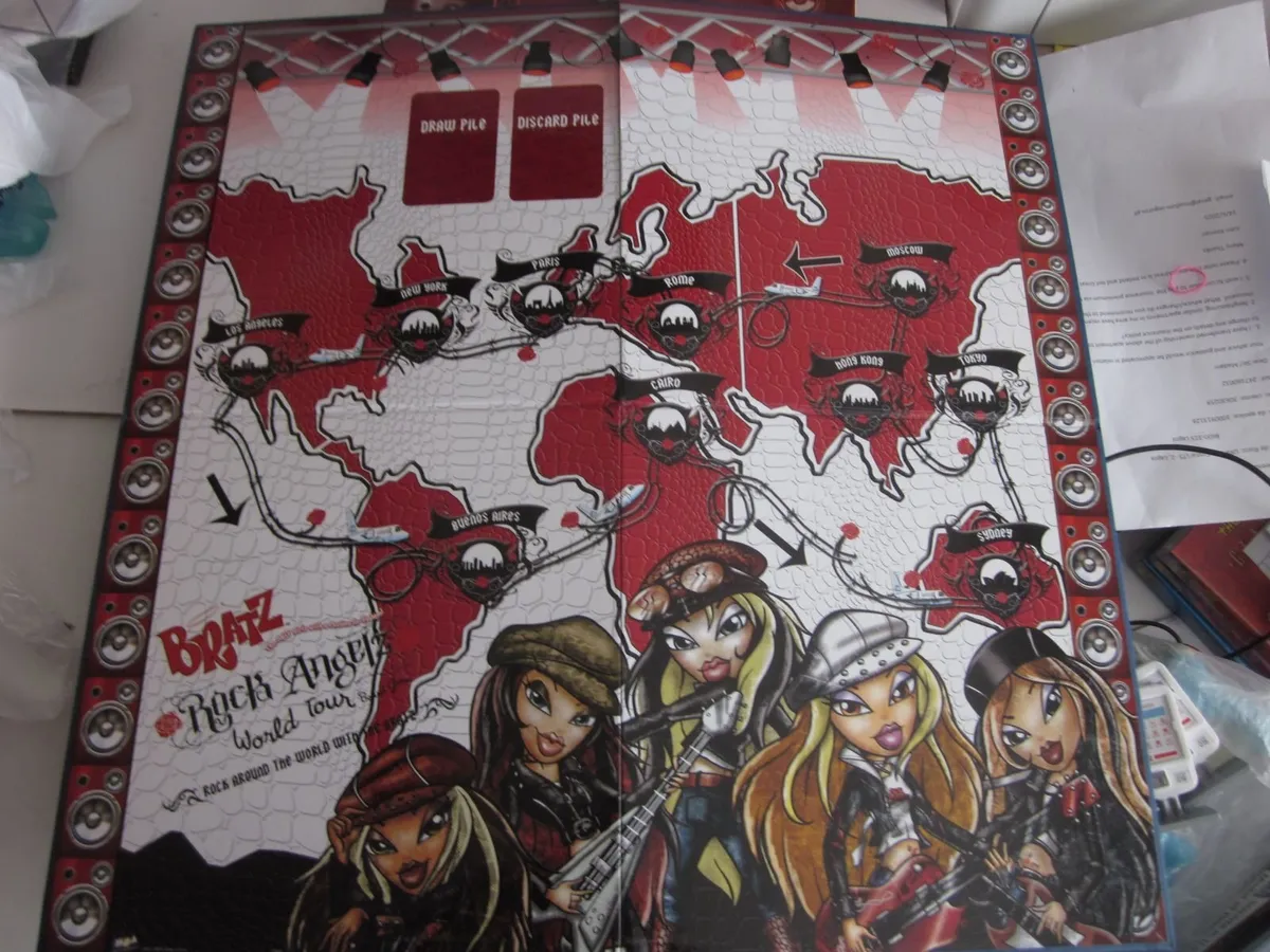 Bratz Rock Angelz World Tour Board Game - Image 3