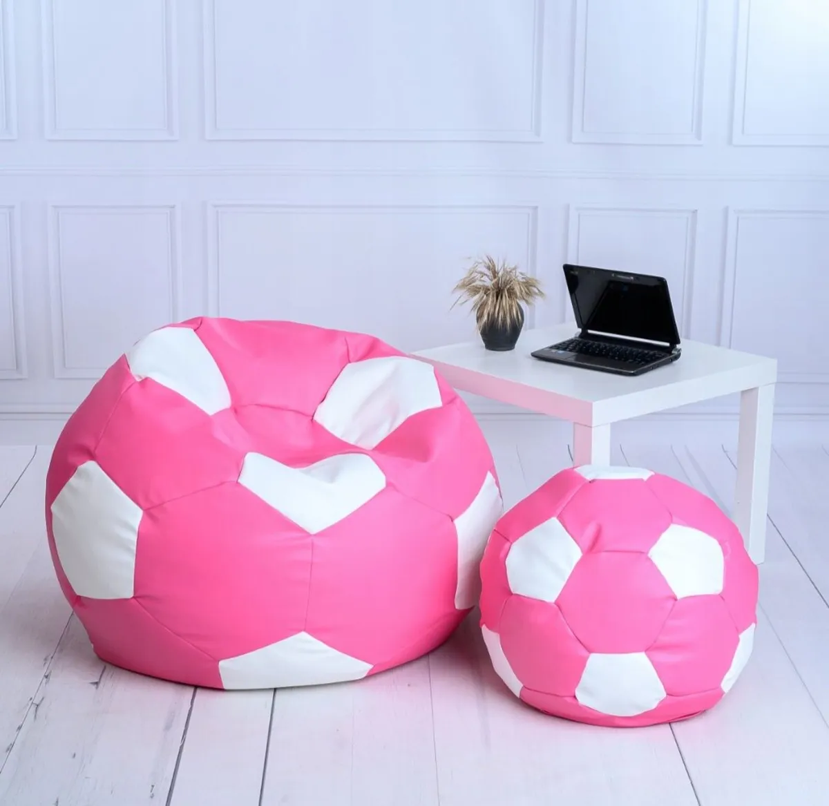 Bean Bag Poufee Football Chair Cushion Seat Sofa - Image 4