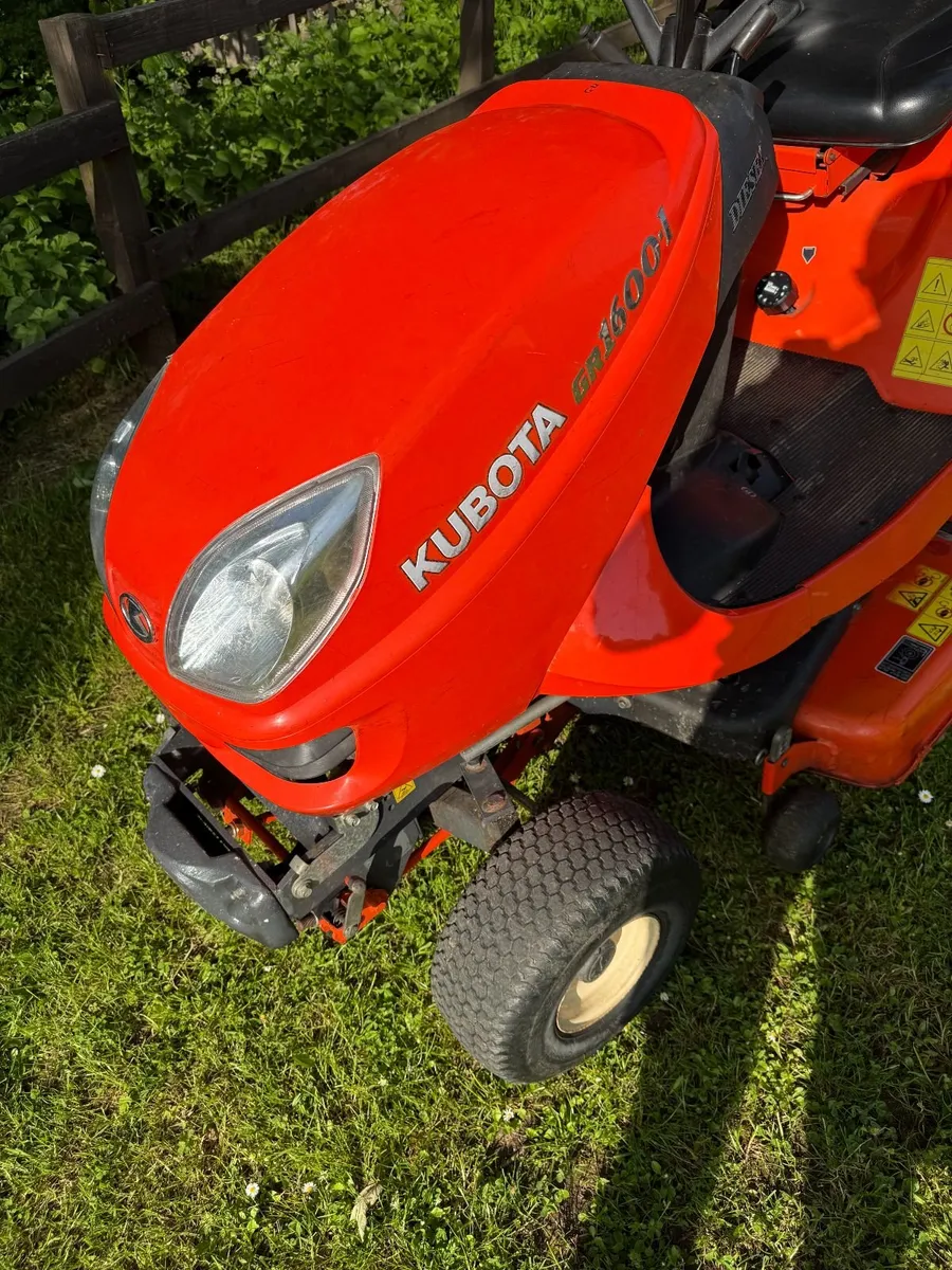 Kubota GR 1600  II Diesel Ride-On Mower - Image 4