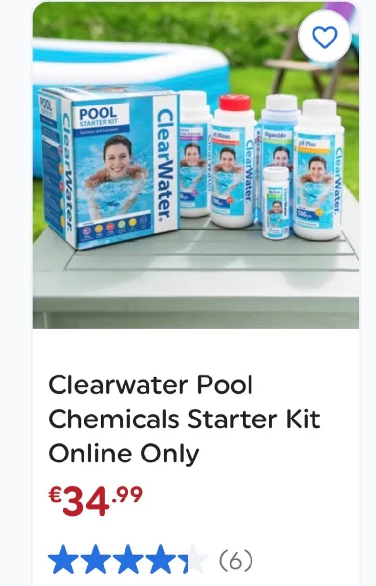 8ft Metal Frame Pool, Pump and Cleaning Kit - Image 4