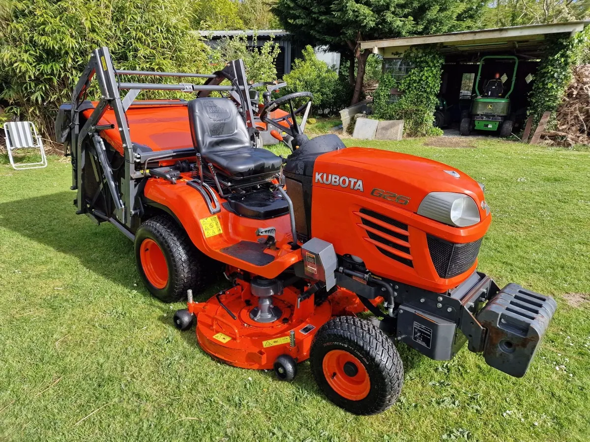 Kubota G26-II hi tip ride on mower lawnmower 400 h - Image 4