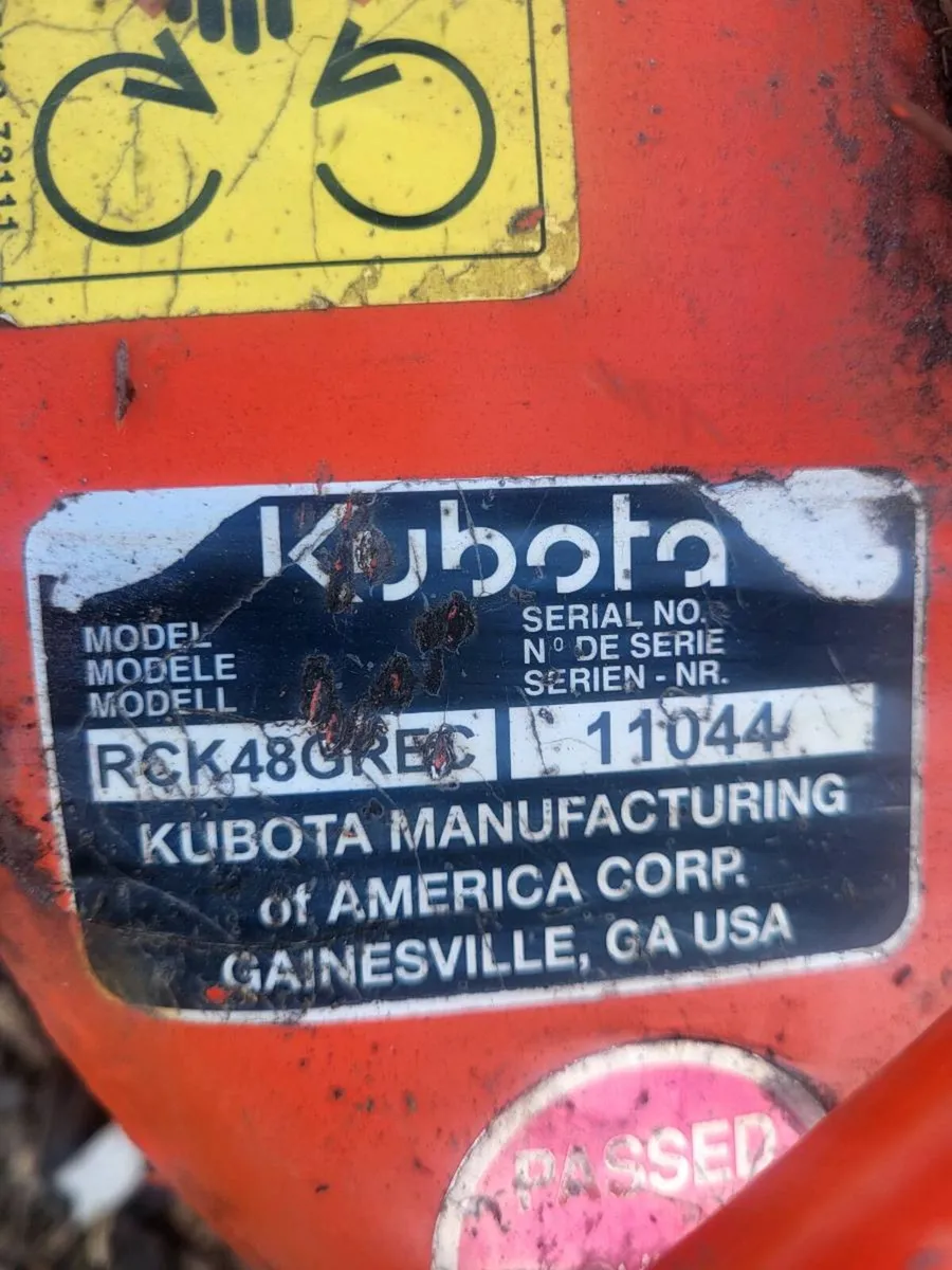 Kubota deck - Image 4