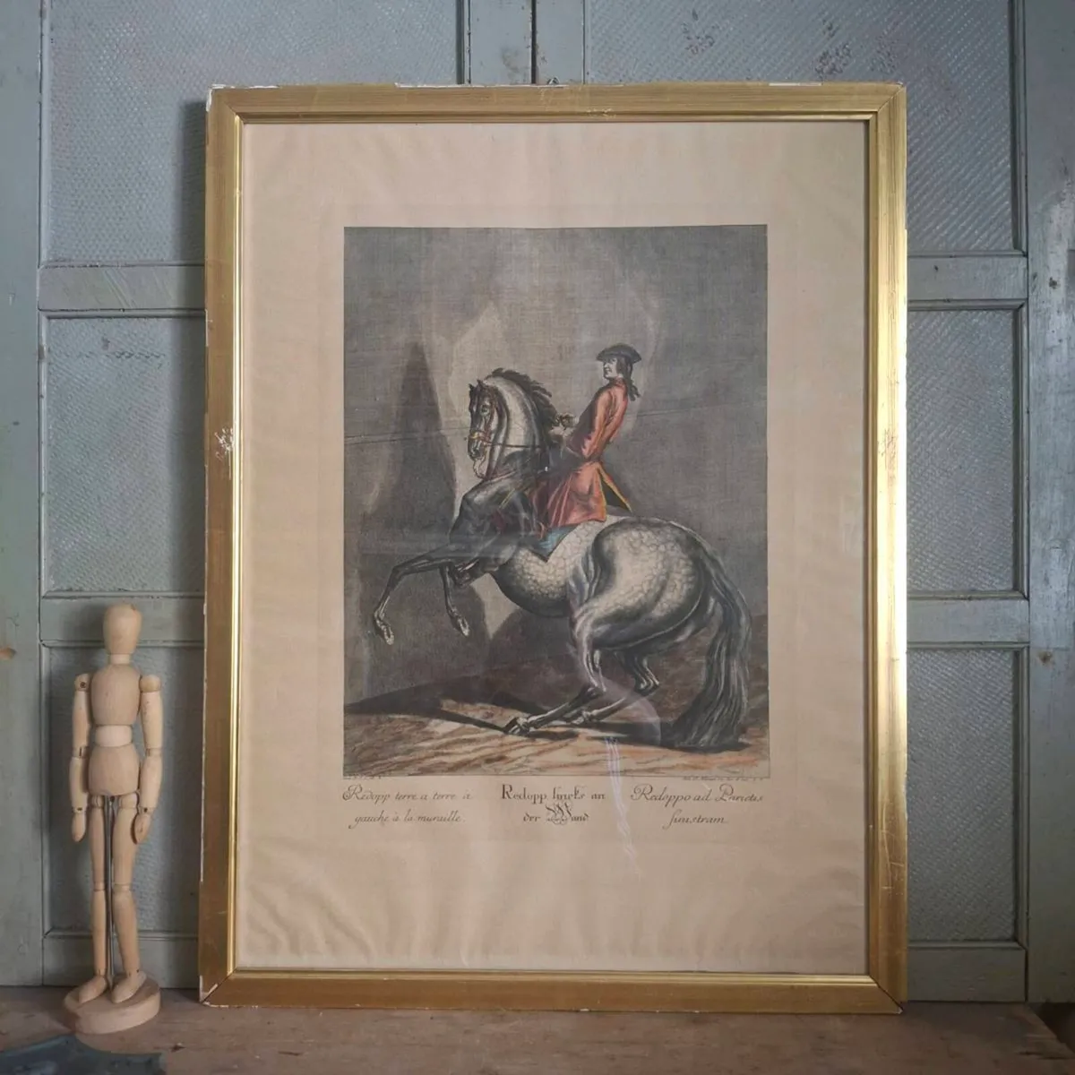 Johann E Ridinger Copperplate Engraving - Image 1