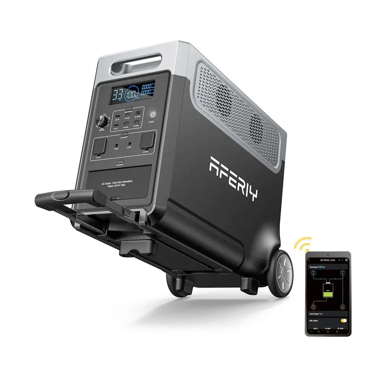 AFERIY 3.6KW  Expandable Portable Power Station - Image 1