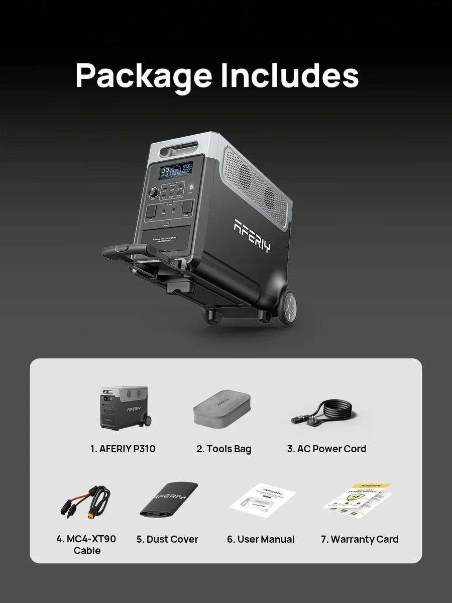 AFERIY 3.6KW  Expandable Portable Power Station - Image 4