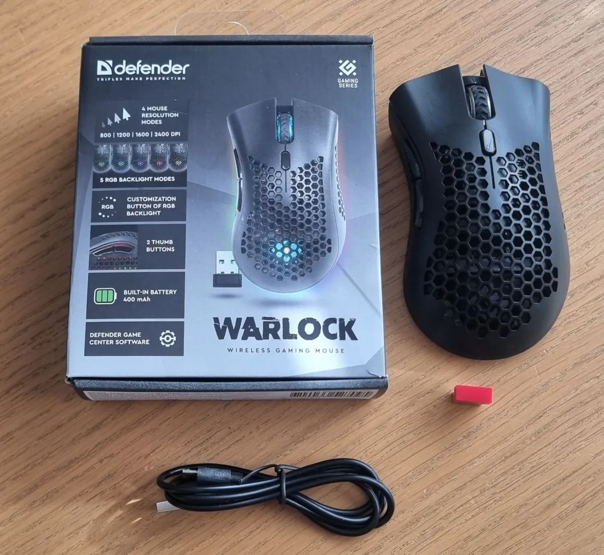 Wireless Gaming Mouse LED - Image 2