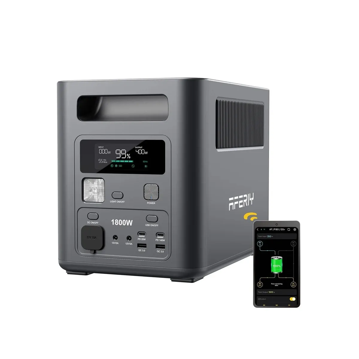 AFERIY 1.8kw Solar Power Station - Image 1