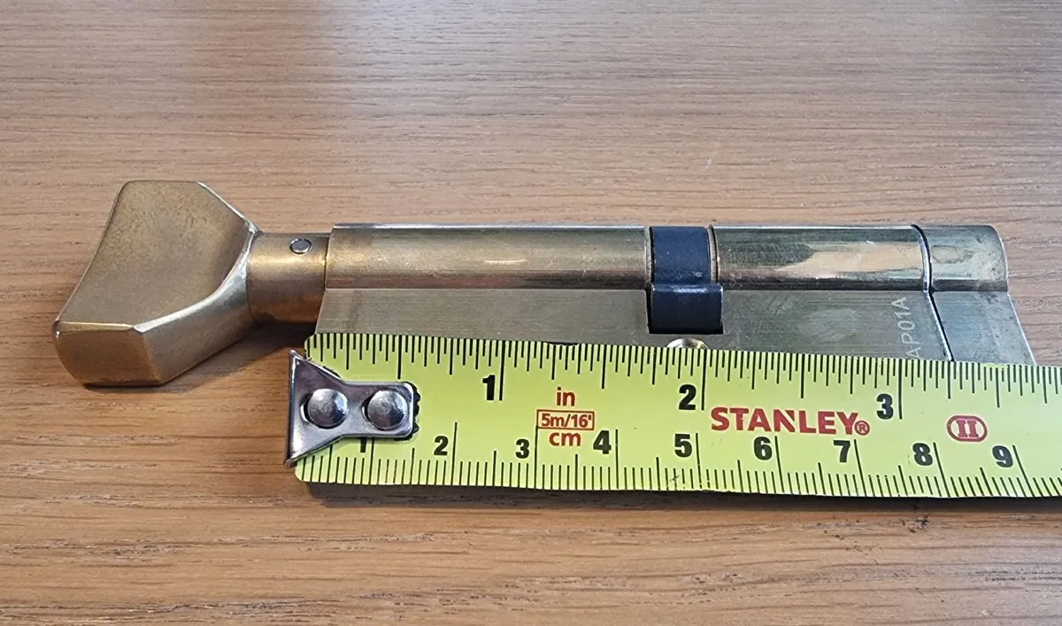 Door Lock Cylinder Thumb Lock - Image 3