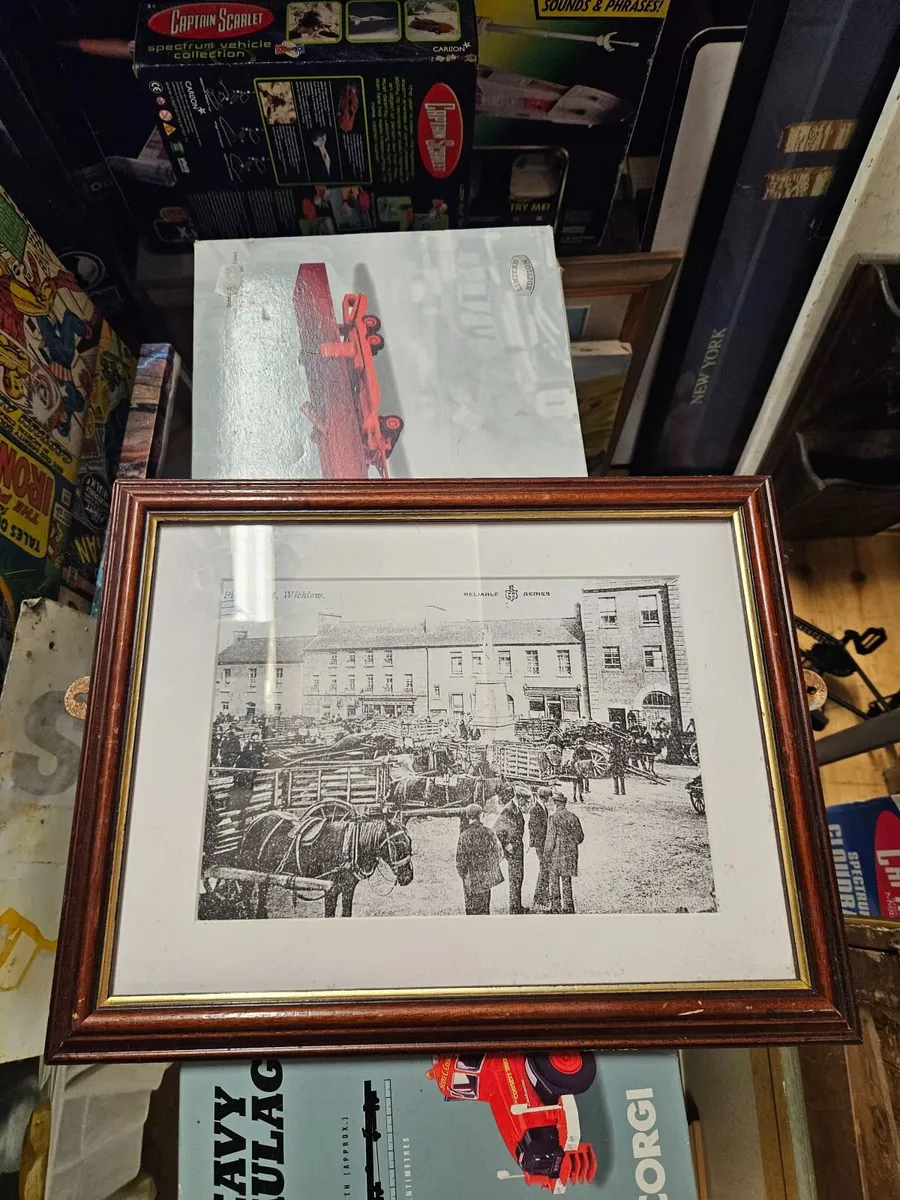 Picture Print Market Square Wicklow Town - Image 1