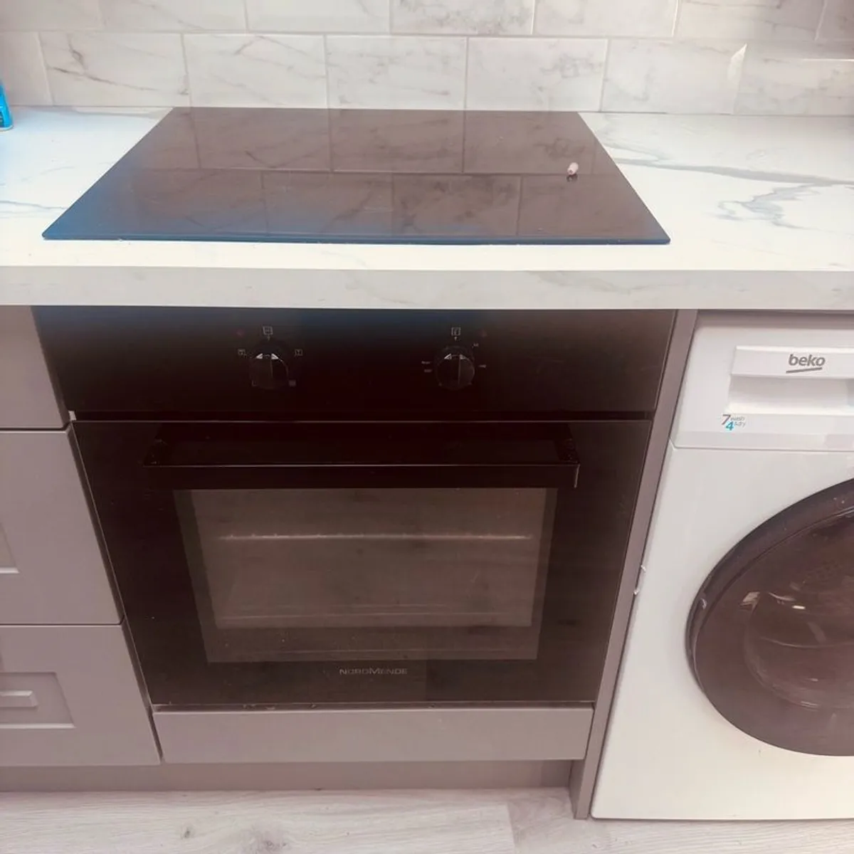 Induction Hob, electric oven/ grill with Electric Hood - Image 3