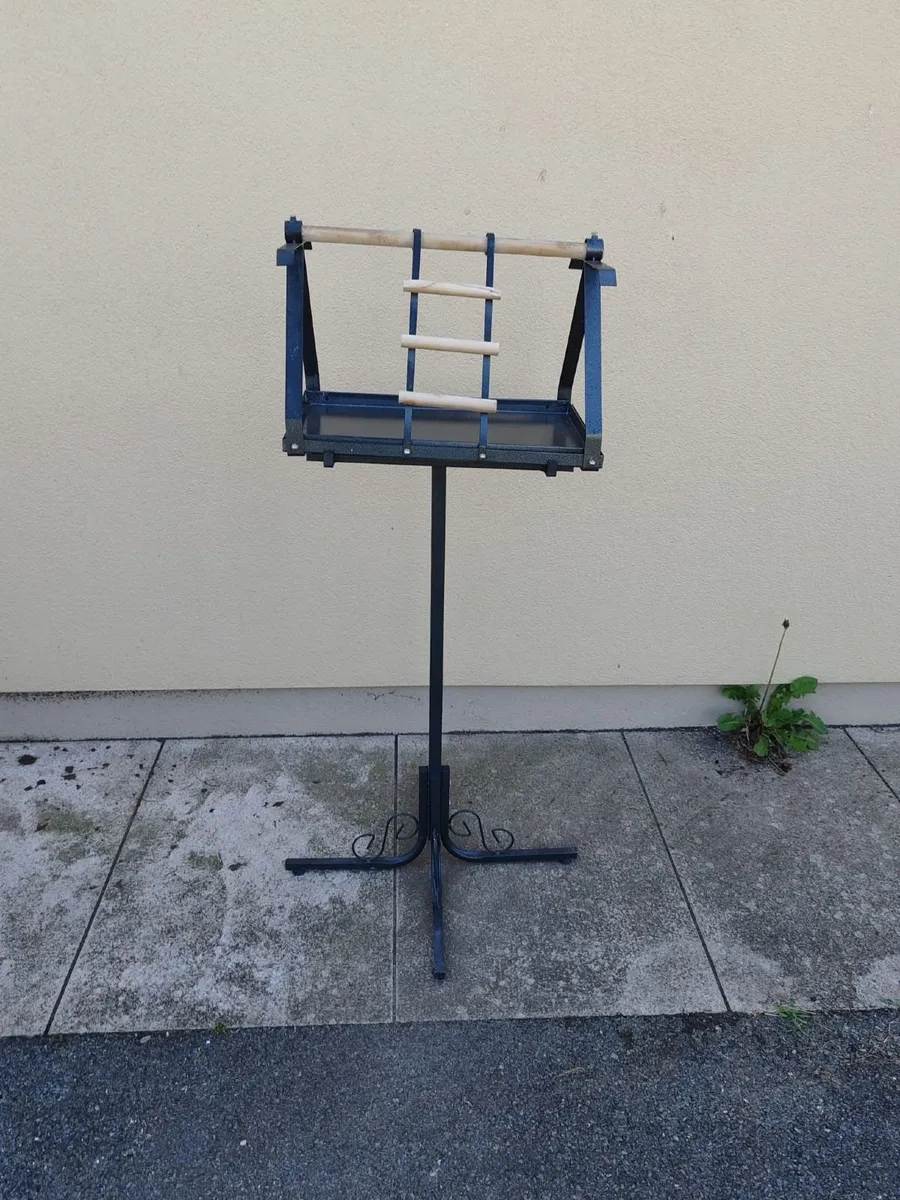 Parrot cage and stands - Image 3