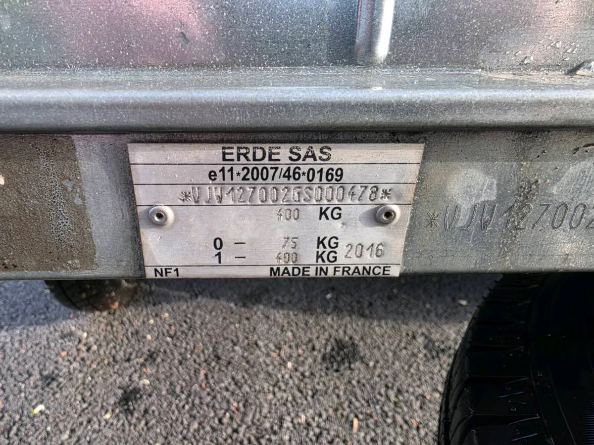 Small Car "ERDE" Trailer / Quad bike trailer - Image 3