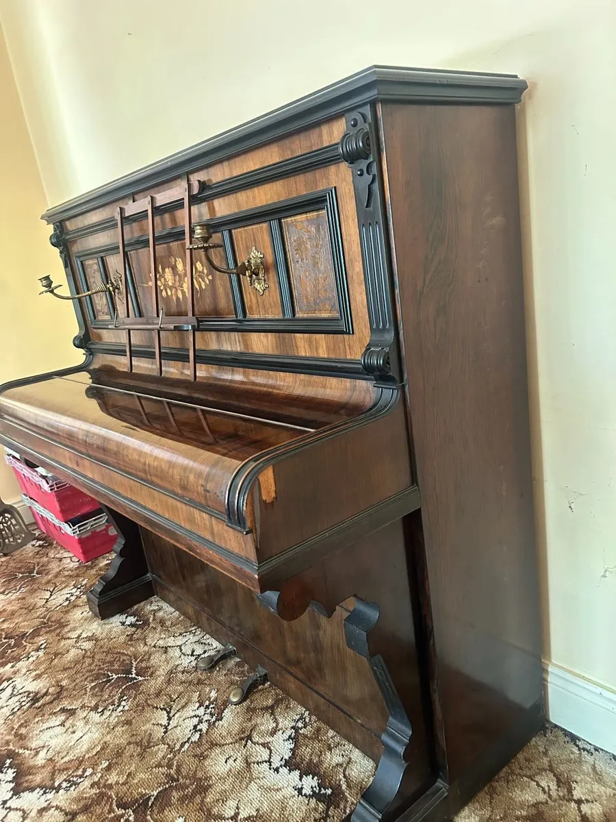 Antique Victorian/Edwardian Piano – Brooklyn Piano - Image 3
