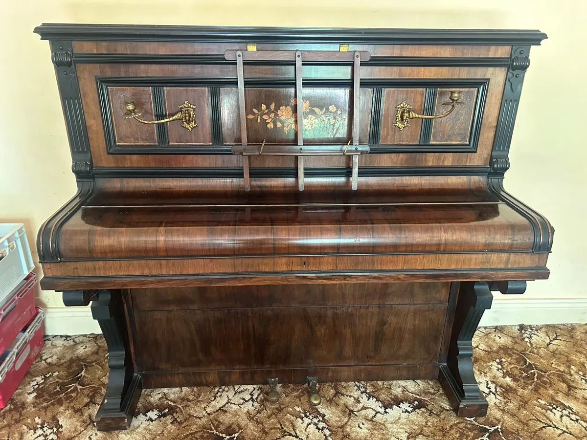 Antique Victorian/Edwardian Piano – Brooklyn Piano - Image 1