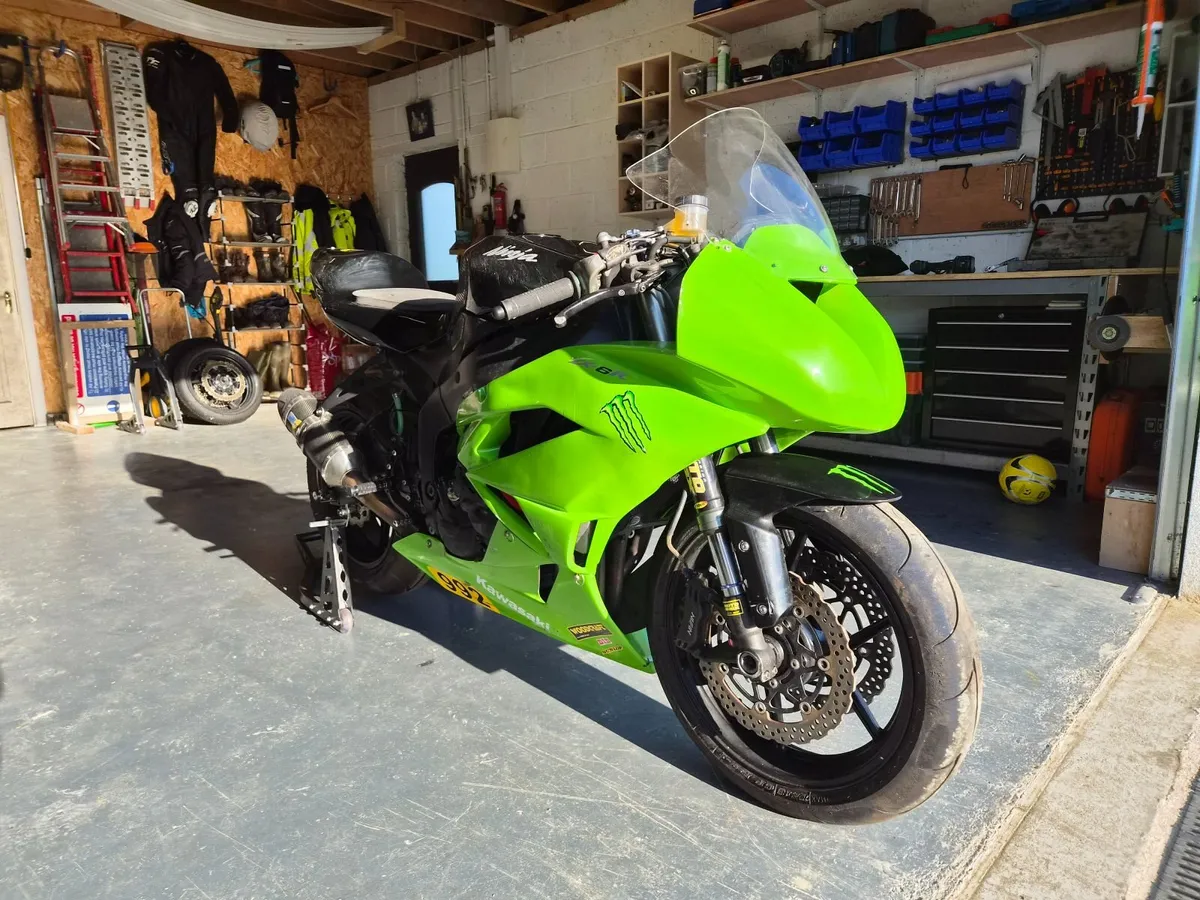 2012 Kawasaki ZX6R Track Bike - Image 2